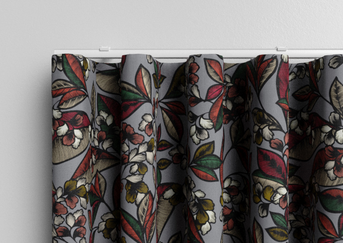 Walled Garden, Steel - Made to Measure Curtains - Image 13